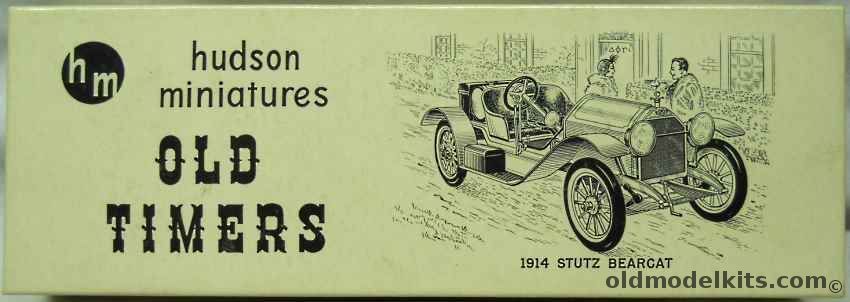 Hudson Miniatures 1/16 1914 Stutz Bearcat Old Timers plastic model kit